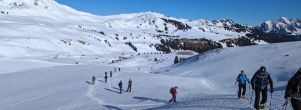28.1.2024 – Schneeschuhtour Spitzmeilenhütte